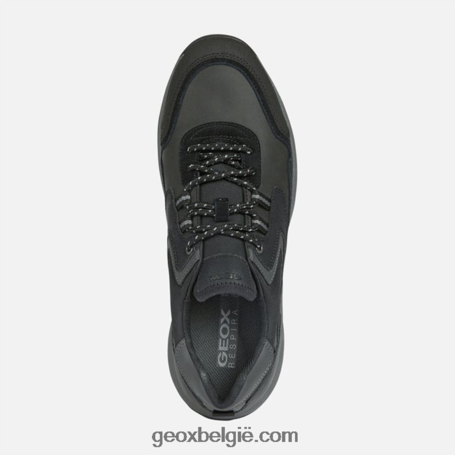 aardse man zwart Geox Z2BD0B805