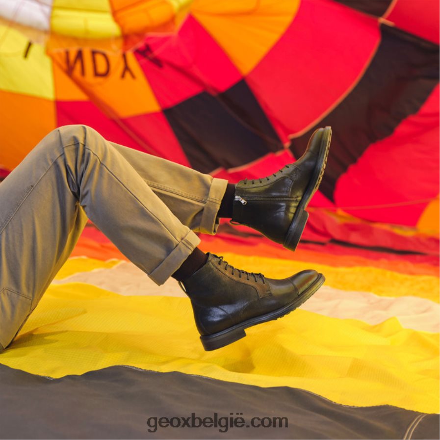 aurelio man zwart Geox Z2BD0B913