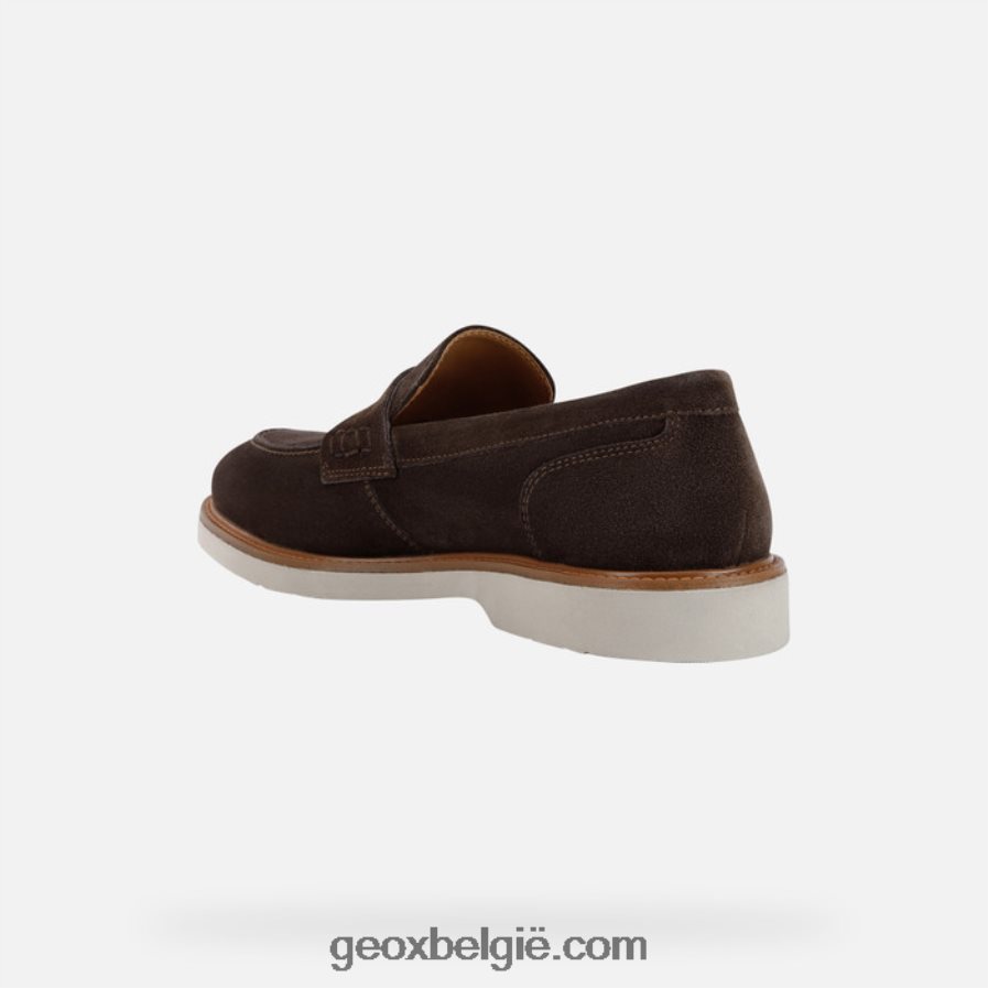 gubbio man donker bruin Geox Z2BD0B695