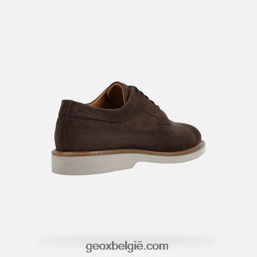 gubbio man donker bruin Geox Z2BD0B929