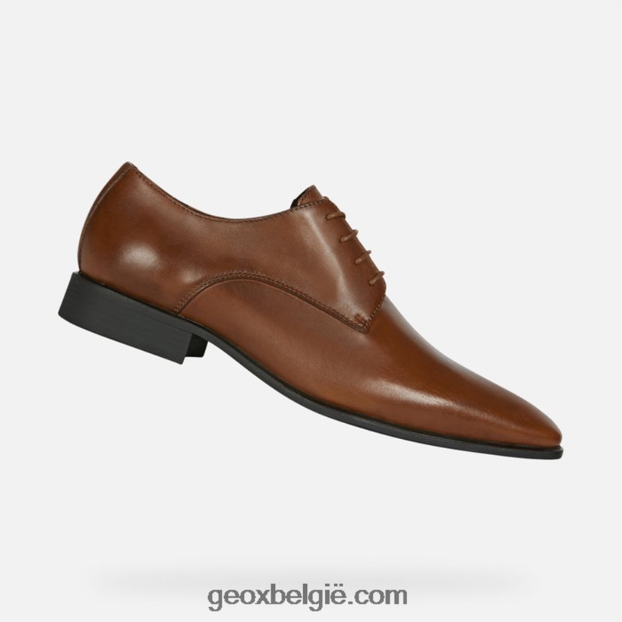 levensgenieter donkere cognac Geox Z2BD0B1811