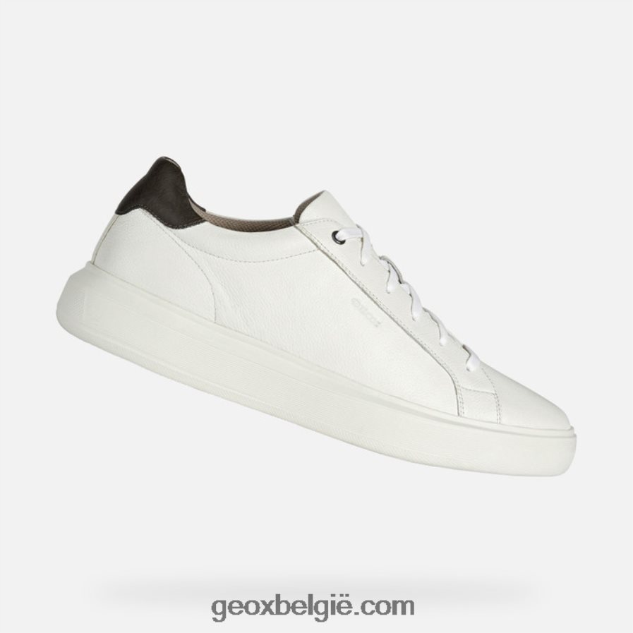 vervloekte man wit/donkerbruin Geox Z2BD0B816
