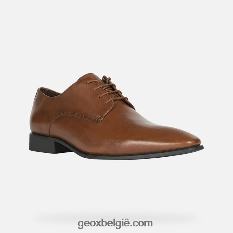 levensgenieter donkere cognac Geox Z2BD0B1811