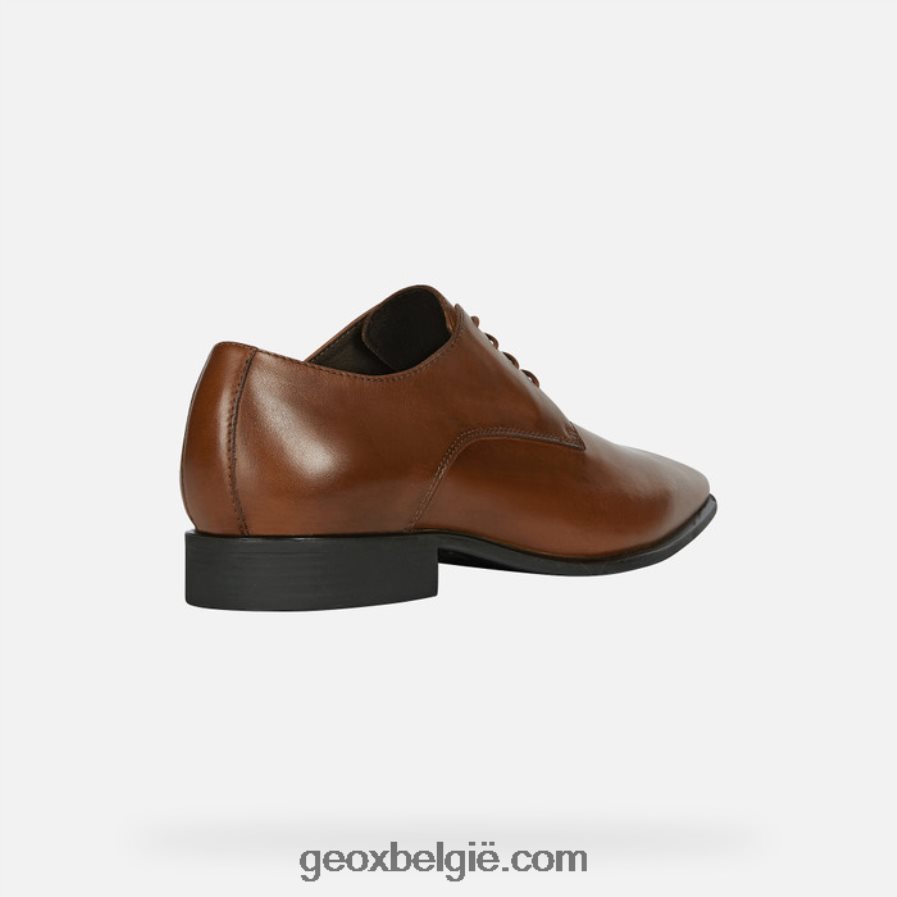 levensgenieter donkere cognac Geox Z2BD0B1811