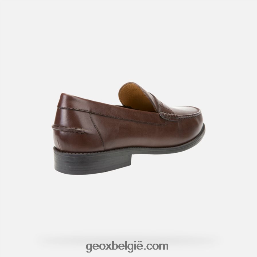 nieuwe Damon-man donker bruin Geox Z2BD0B1813