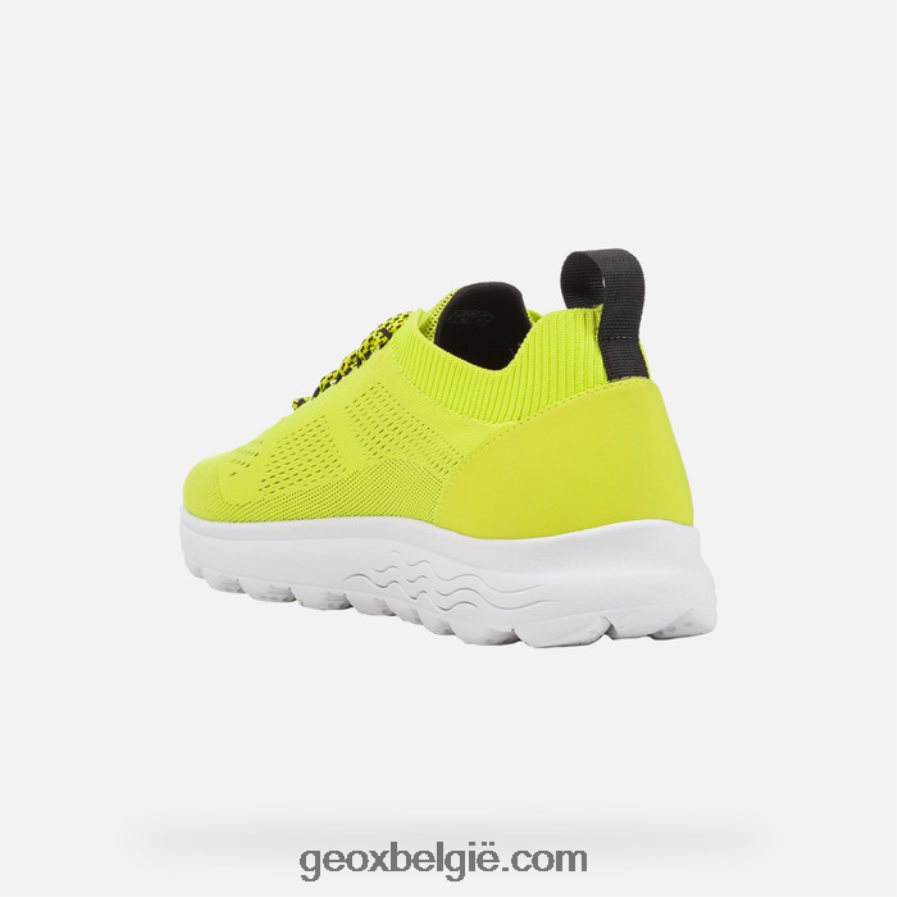 sferische man fluo groen/zwart Geox Z2BD0B1802