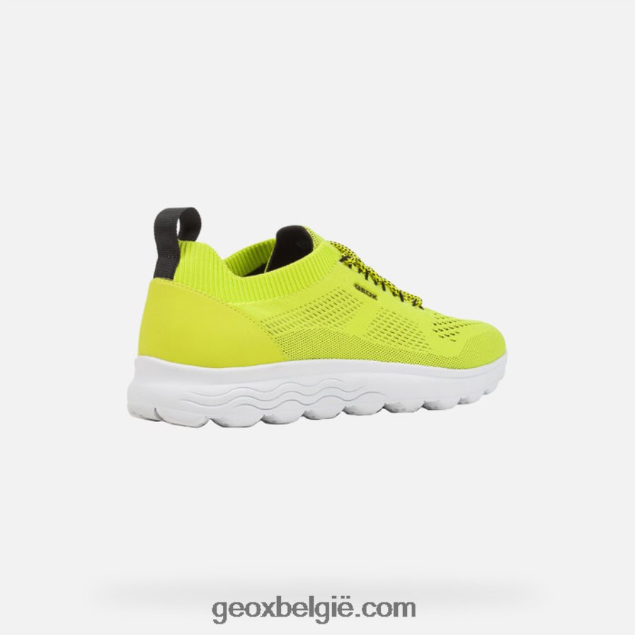 sferische man fluo groen/zwart Geox Z2BD0B1802