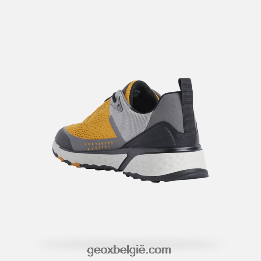 sterrato man oker/lt grijs Geox Z2BD0B899