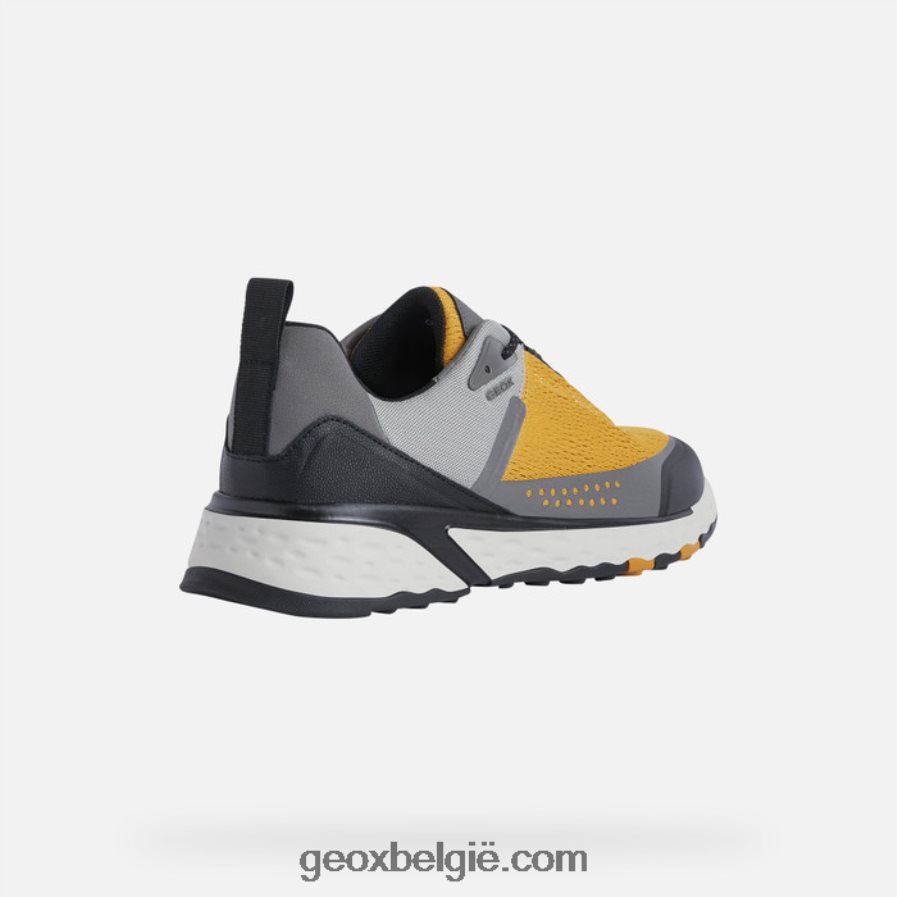 sterrato man oker/lt grijs Geox Z2BD0B899