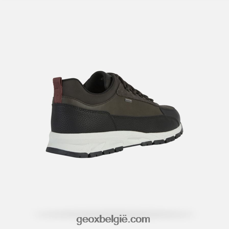 vertraag abx man zwart/modder Geox Z2BD0B832