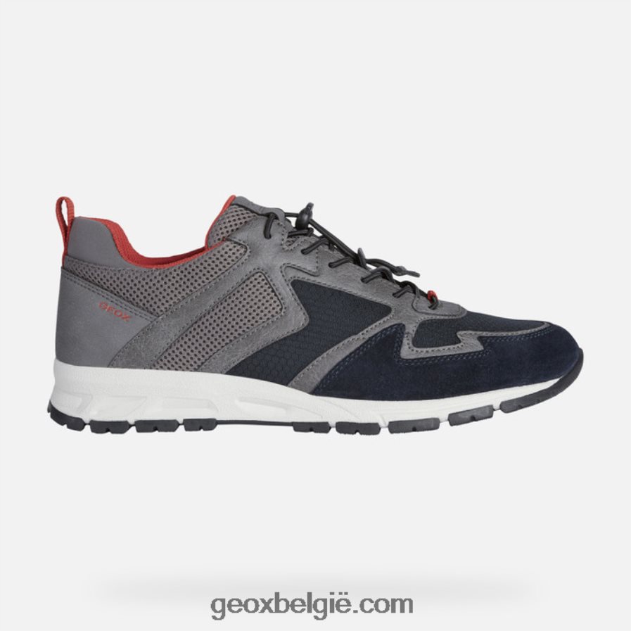 vertraging man marine/grijs Geox Z2BD0B807