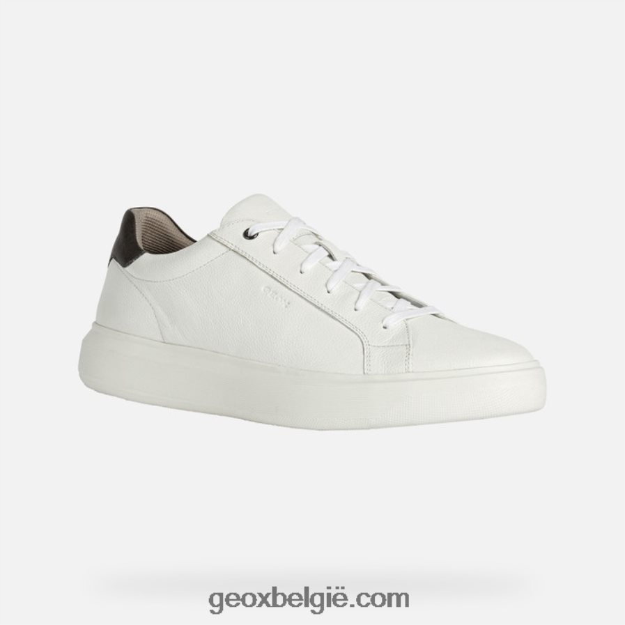vervloekte man wit/donkerbruin Geox Z2BD0B816