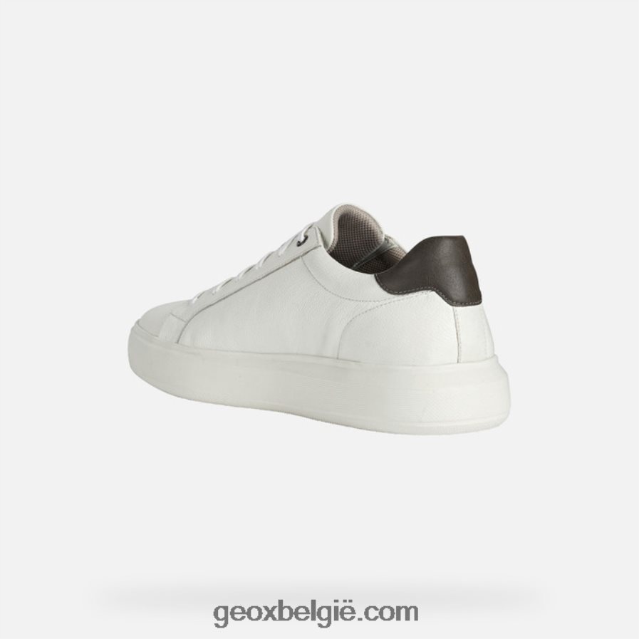 vervloekte man wit/donkerbruin Geox Z2BD0B816