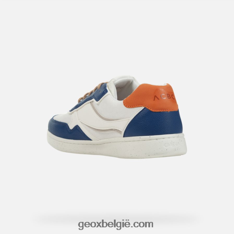 warren man jeans/wit Geox Z2BD0B756