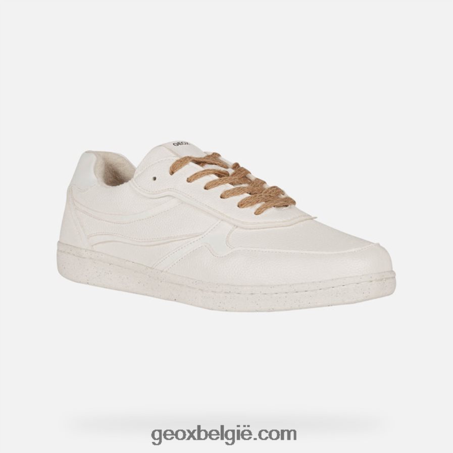 warren man wit Geox Z2BD0B1818